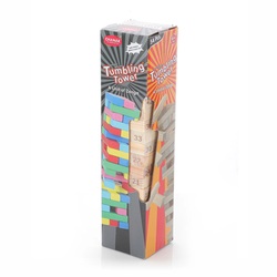Chanak Tumbling Tower Wooden Blocks for Kids